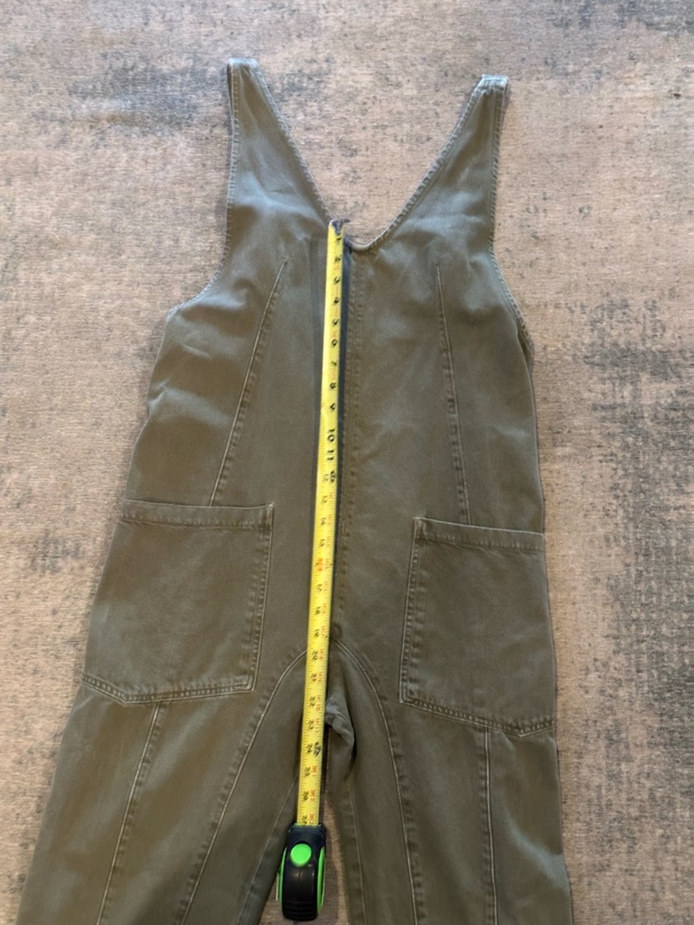 We The Free by Free People / Jumpsuit in Olive / pre-loved / EUC - Picture 9 of 16